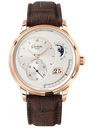 PanoMaticCalendar Auto Red Gold Silver Dial 42 MM