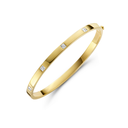 Bangle with 5 diamonds