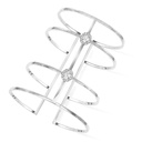 Glam'Azone Skinny 4 Rows Cuff