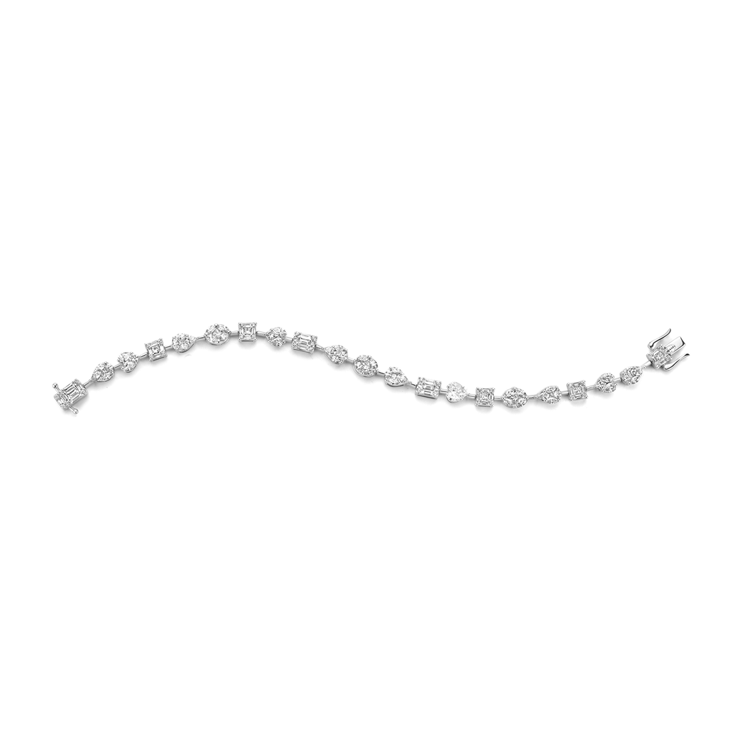 Illusion Diamond Bracelet