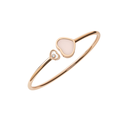 Happy Hearts Pink Opal Bangle