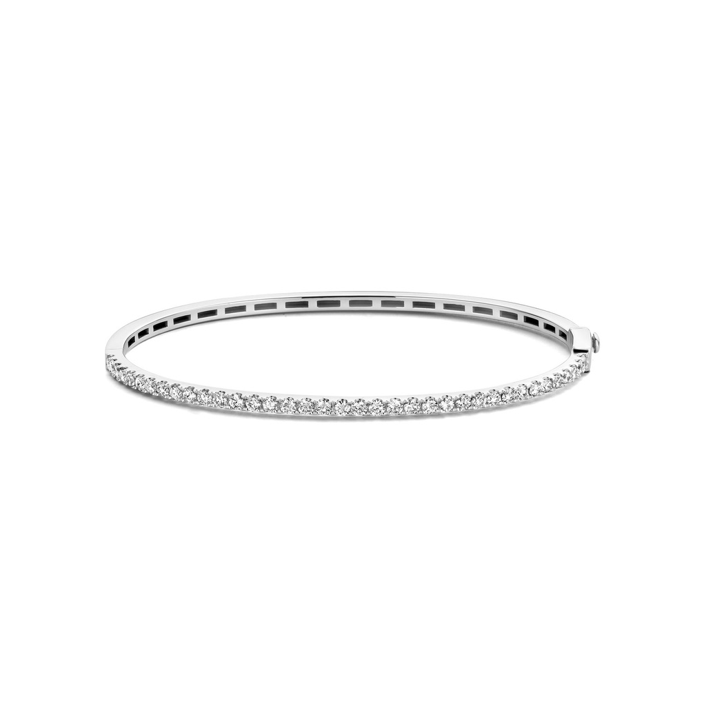 Bangle White Gold with Diamonds