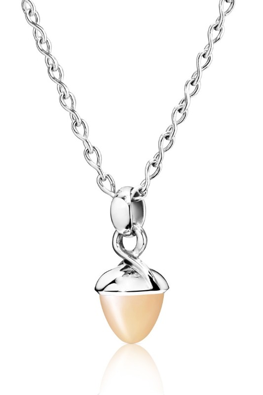 Pendant Mikado Bouquet Sand/White Moonstone