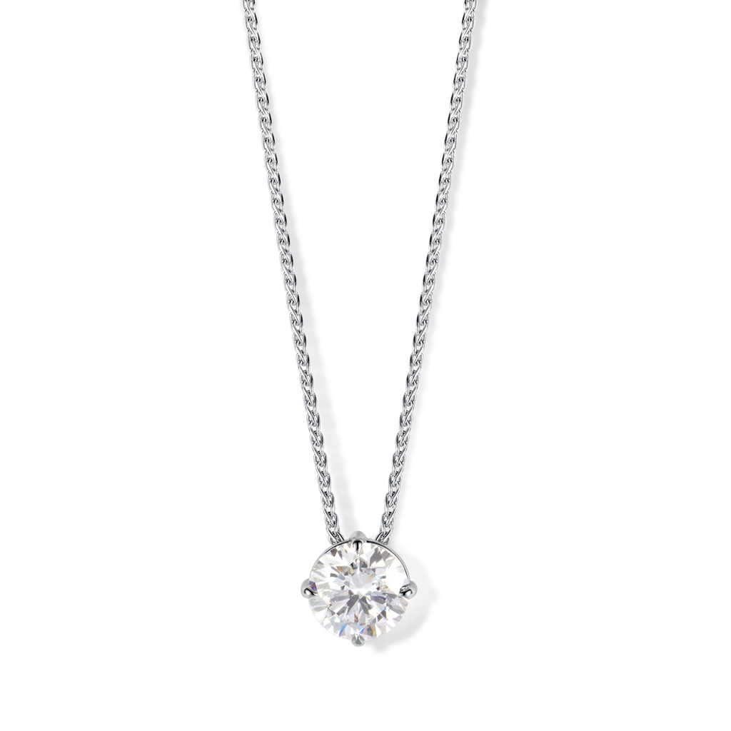 Pendant White Gold with Brillant