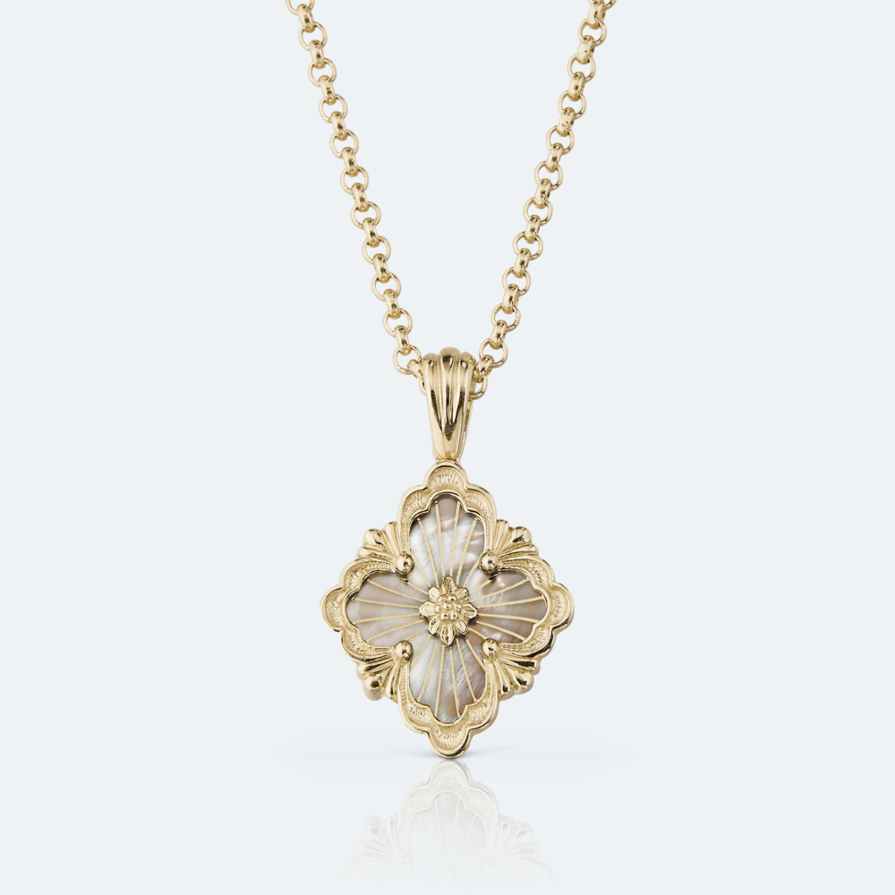 Opera Tulle pendant with chain