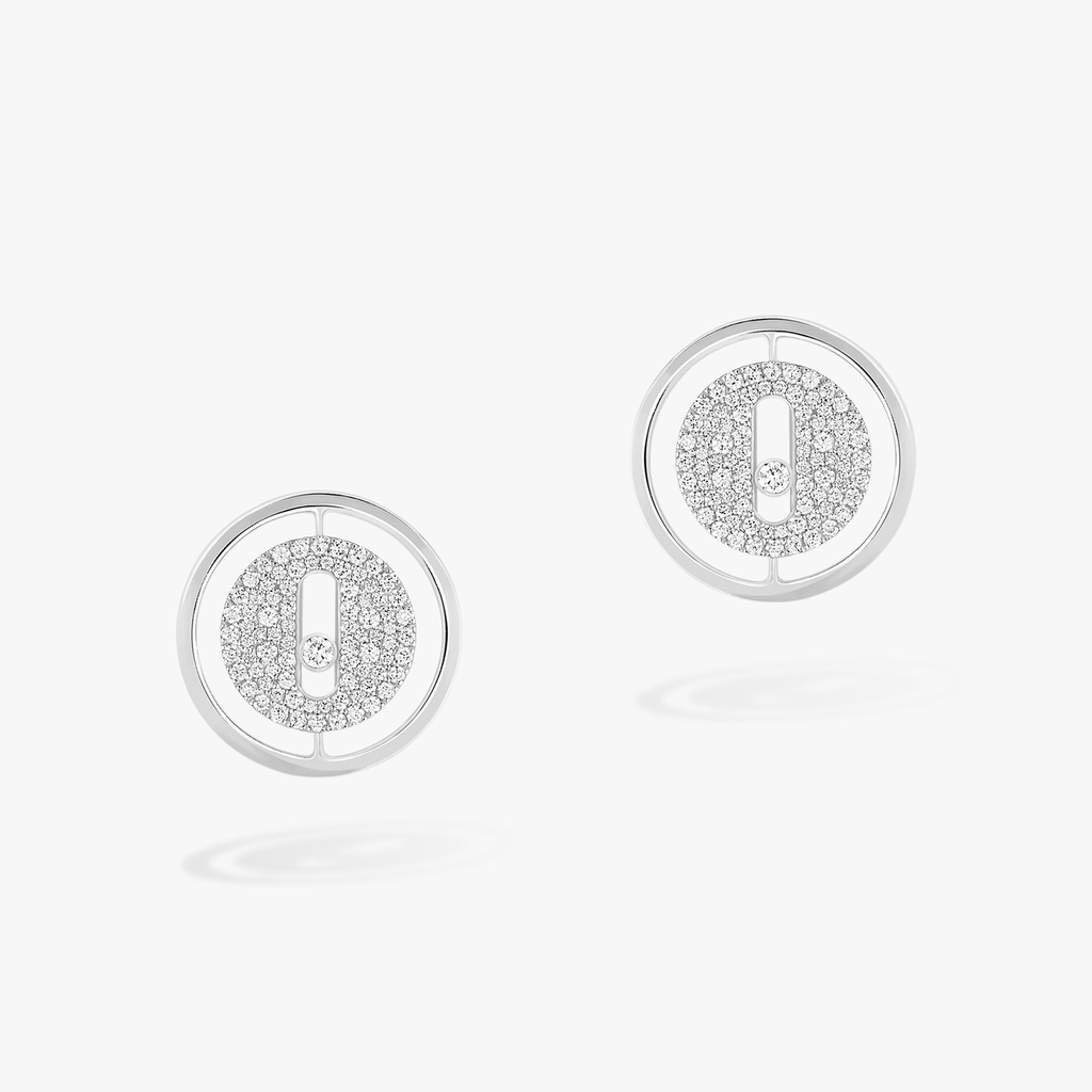 Lucky Move Earrings Pavées