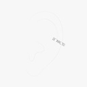 Mono clip earring D-Vibes