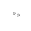 Studs with diamonds