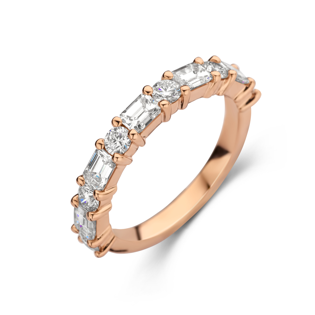 Multishape Cut Diamond Ring