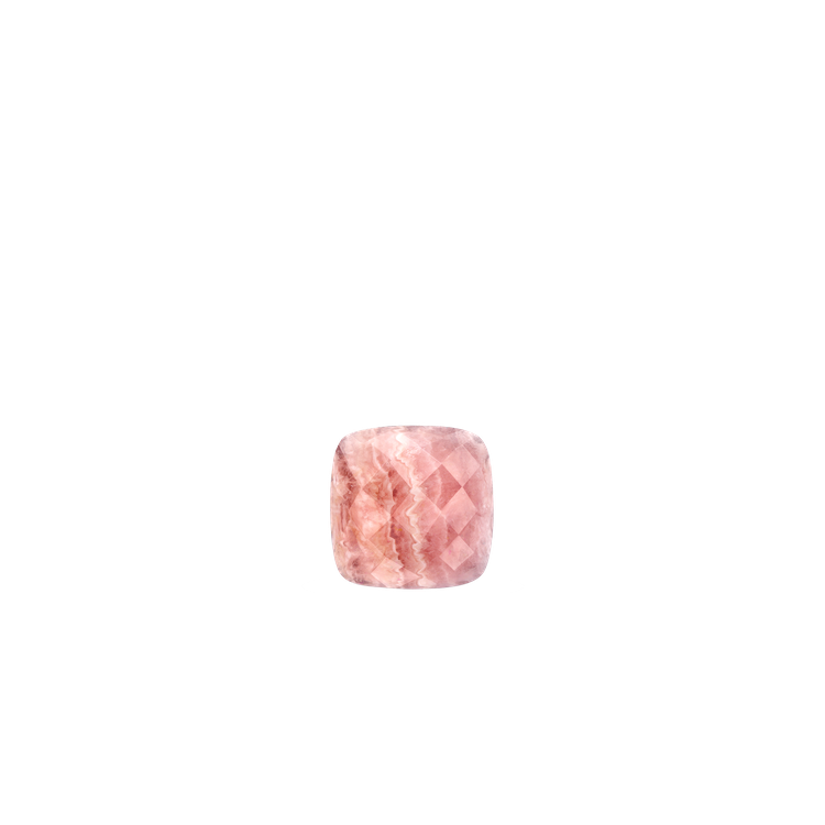 Rhodochrosite stone (L)