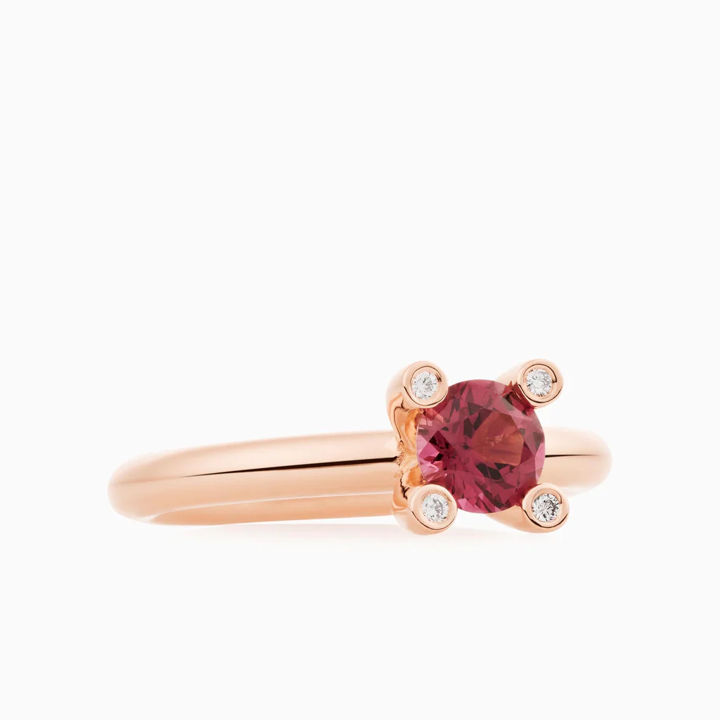 Phlox Ring with Tourmaline