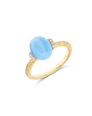 Dancing in the Rain Azure Ring