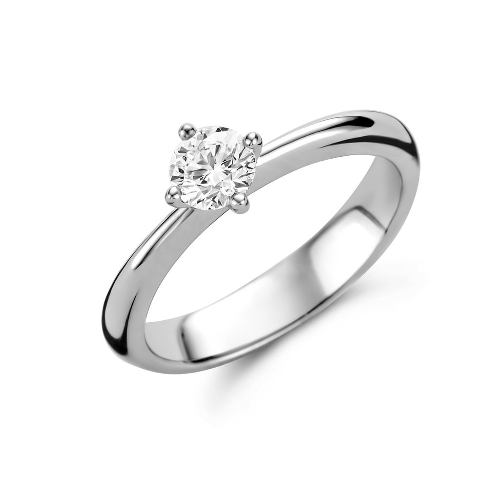 Solitair ring 0.51ct