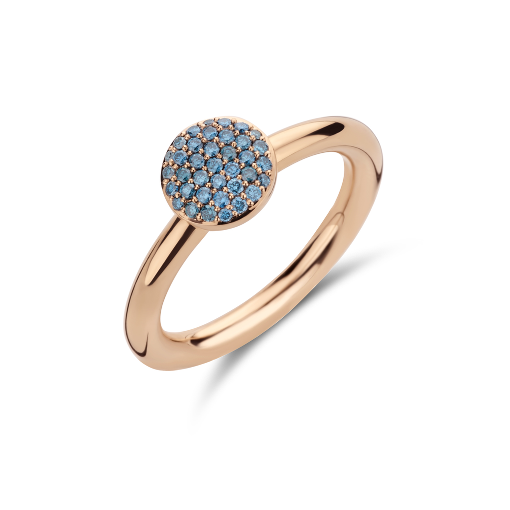 Stardust ring pavé