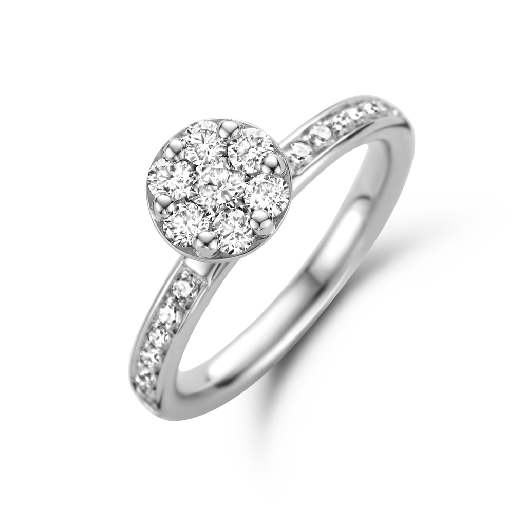 ring white gold funghetti set
