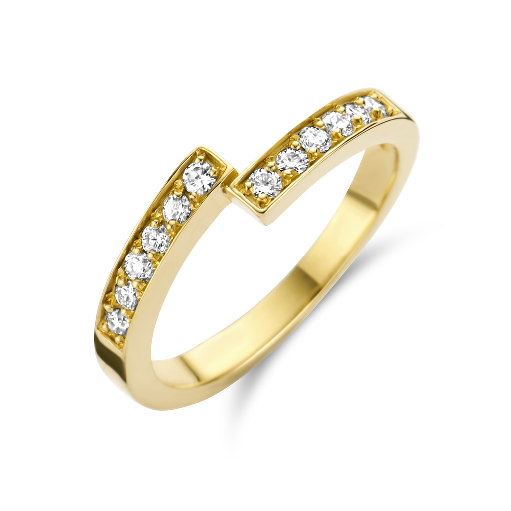 ring yellow gold set