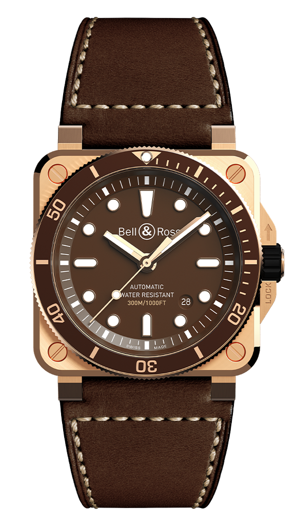 BR 03-92 Diver brown bronze