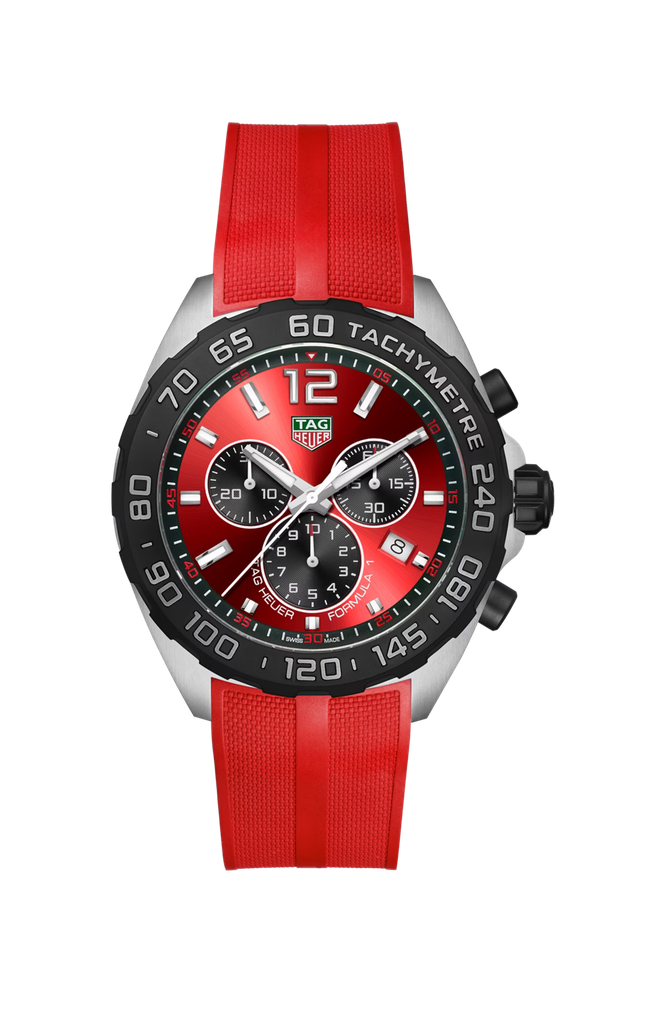 Quartz Chronograph - Diameter 43 mm Red
