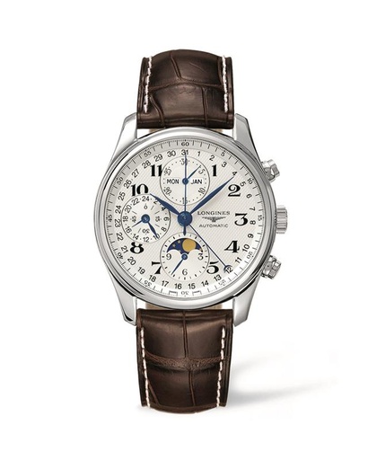  Longines - Master Full Calendar, Chronograph & Moonphase
