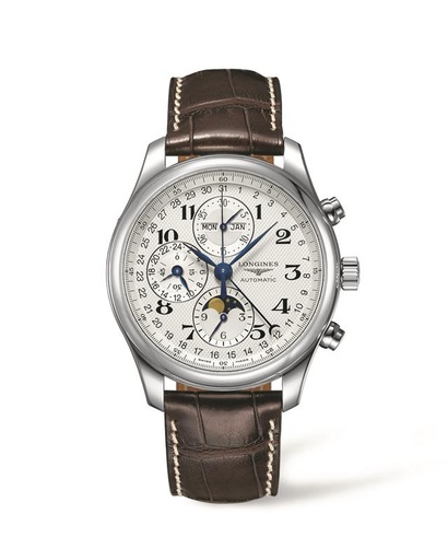  Longines - Master Full Calendar, Chronograph & Moonphase