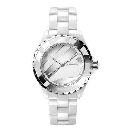 [H5582]  Chanel - J12 Untitled White 38 mm