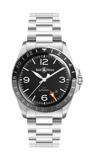 [BRV293-BL-ST/SST]  Bell & Ross - BR V2-93 GMT