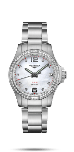 [L33160876]  Longines - Conquest V.H.P. Mother of Pearl