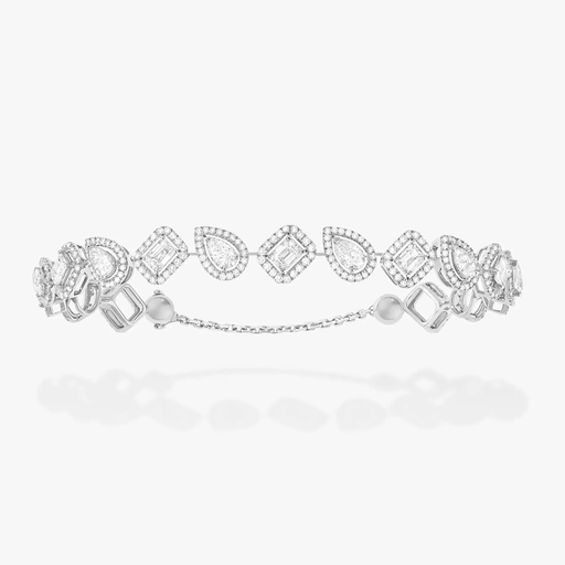 [7102]  Messika - My Twin Skinny rivière bracelet