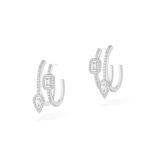 [10005]  Messika - My Twin Two Row Hoops
