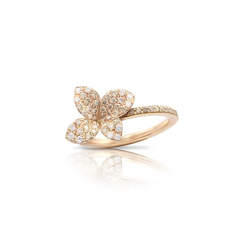 [15380R]  Pasquale Bruni - Secret Garden ring in pink gold with diamonds