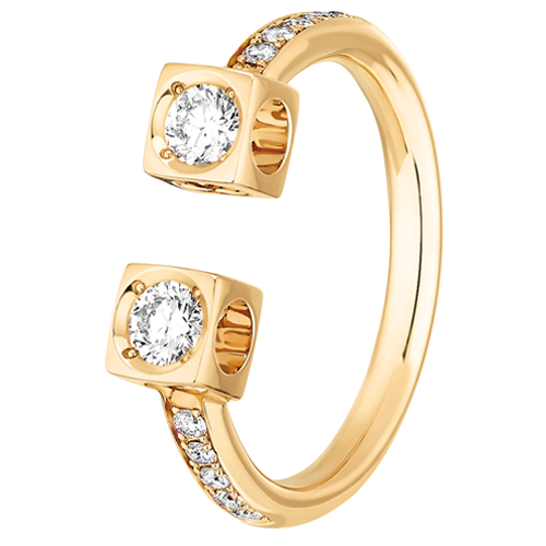 [208811]  Dinh Van - Le Cube Diamant large ring