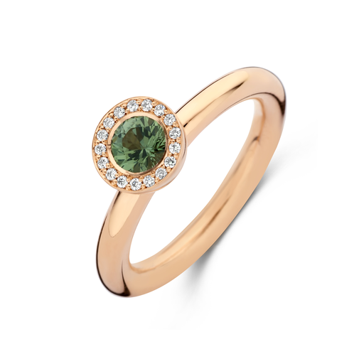 [8RR4567GKPBR]  Bron - Sushi ring green Korund