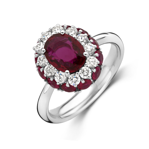 [JBS-NIA-2B976R]  JBS - Ring art deco ruby
