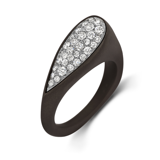 [JBS-IG-AN5384PTX]  JBS - Titanium with White Gold and Diamonds