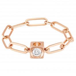 [208425]  Dinh Van - Le Cube Diamant ring