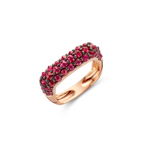 [AN2088AR/RB]  Giovanni Ferraris - Fragranze ring with rubies