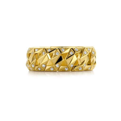 [BARE-BONDSR-YW]  Dries Criel Jewelry - Bond Signature ring