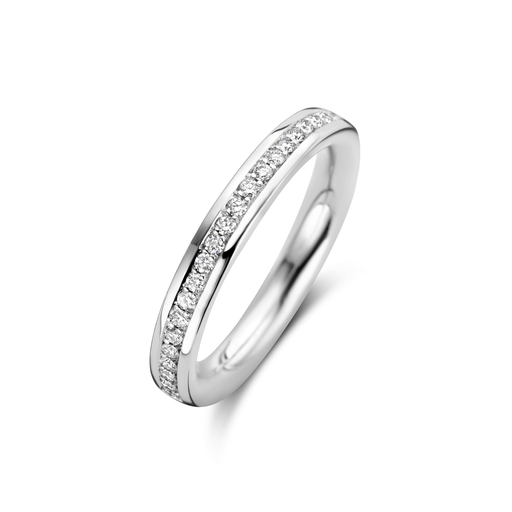 [JBS-MB-2/1404]  JBS - Wedding band with diamonds