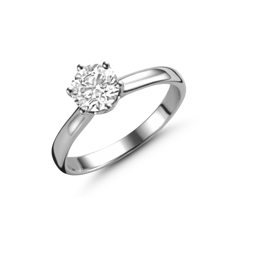 [JBS-MB-FD2/2083]  JBS - Whitegold solitaire with diamond