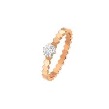 [J4NC00]  Chaumet - Bee de Chaumet Solitaire Ring in Pink Gold
