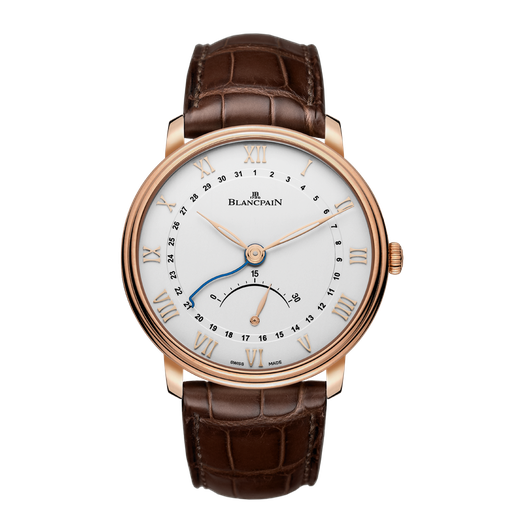 [6653Q-3642-55B]  Blancpain - Villeret Ultra-Slim Retrograde Small Seconds