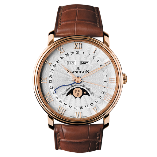 [6664-3642-55B]  Blancpain - Villeret Complete Calendar Moonphase
