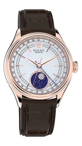 [M50535-0002]  Rolex - Cellini Moonphase pink gold blanc index R