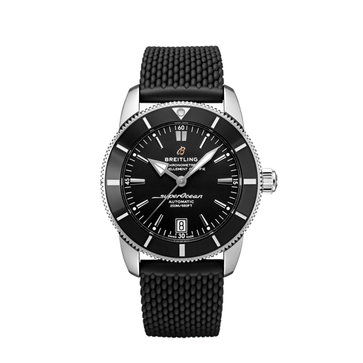 [AB201012/BF73/154A]  Breitling - Superocean Héritage II 42 auto steel black ring