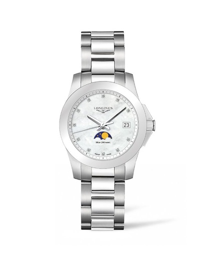 [L33814876]  Longines - Conquest Moonphase 34