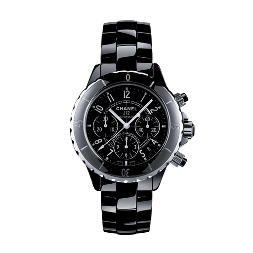 [H0940]  Chanel - J12 Chronograph Black