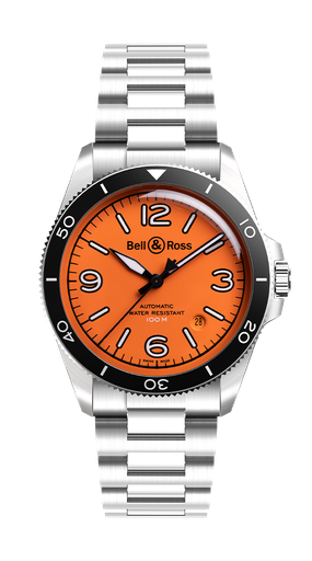 [BRV292-O-ST/SST]  Bell & Ross - BR V2-92 ORANGE