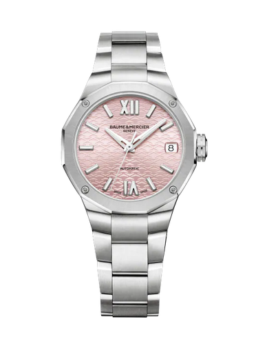 [M0A10675]  Baume & Mercier - RIVIERA STEEL/STEEL AT  