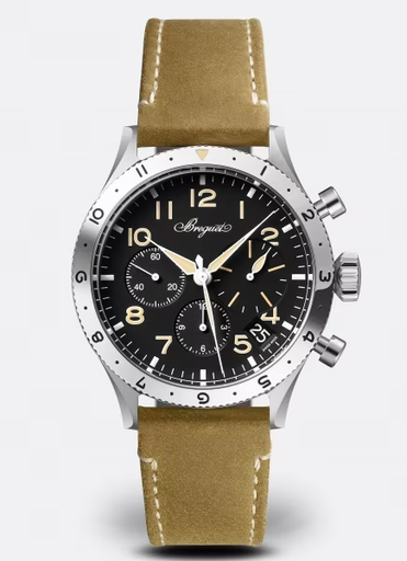 [2067ST/92/3WU]  Breguet - Type XX flyback chronograph in steel