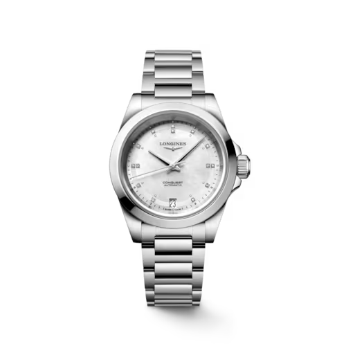[L34304876]  Longines - Conquest Steel MOP 34mm